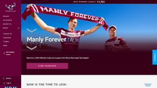 
                            7. Become a Manly Warringah Sea Eagles Member - Membership