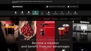 
                            9. Become A Member | Nespresso