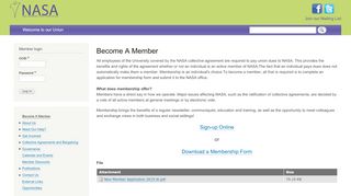 
                            13. Become A Member | Non-Academic Staff Association
