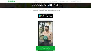 
                            2. Become A Partner - Bykea – On Demand Ride Hailing and ...