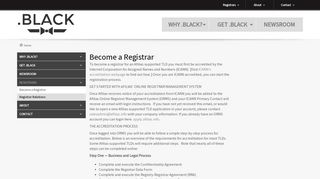
                            5. Become a Registrar | .BLACK