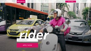 
                            1. Become a rider - foodpanda