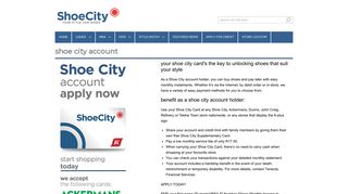 
                            11. Become a Shoe City account holder