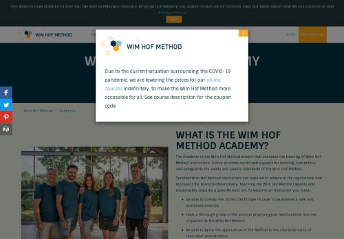 
                            7. Become a Wim Hof Method Instructor | WHM Academy