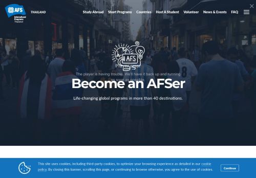 
                            2. Become an AFSer | AFS Thailand