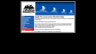 
                            5. Become an EZ Rider Today! - EZ Riders Snowmobile Club