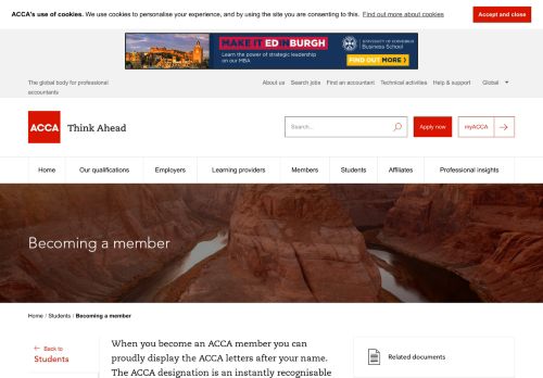 
                            11. Becoming a member | ACCA Global