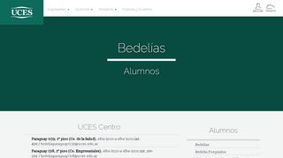 
                            8. Bedelía - Universidad UCES | Carreras Universitarias | Buenos Aires ...