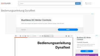 
                            11. Bedienungsanleitung Dynafleet - PDF - DocPlayer.org
