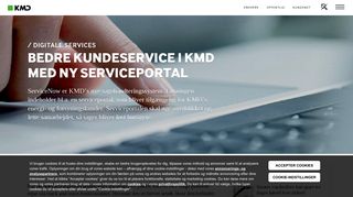 
                            6. Bedre kundeservice i KMD med ny serviceportal