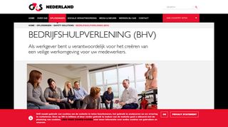 
                            9. Bedrijfshulpverlening (BHV) | Safety Solutions | G4S Nederland