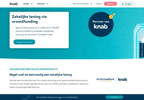 
                            7. Bedrijfslening regelen via Knab Crowdfunding | Knab.nl
