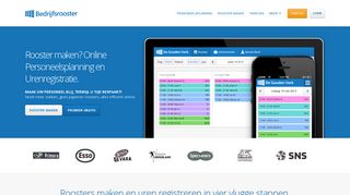 
                            1. Bedrijfsrooster - Rooster Maken, Personeelsplanning, Urenregistratie