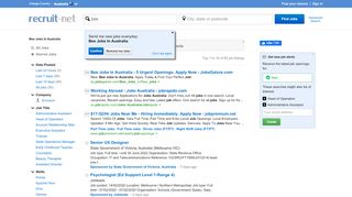 
                            10. Bee Jobs In Australia | Recruit.net
