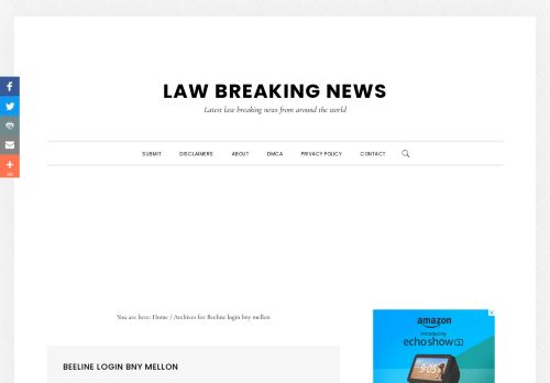 
                            11. Beeline login bny mellon – Law Breaking News