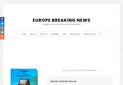 
                            9. Beeline login bny mellon – Tag – Europe Breaking News