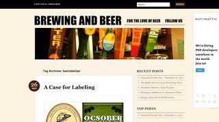
                            10. beerlabelizer | brewing and beer