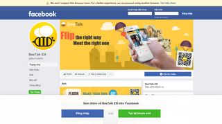 
                            4. BeeTalk EN - Trang chủ | Facebook