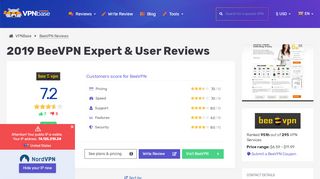
                            11. BeeVPN Reviews and Expert Opinion - Dec 2018 - VPNbase.com