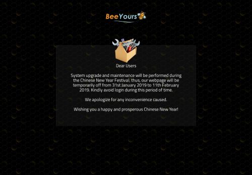 
                            3. BeeYours Merchant | TANG SHUI ONLINE SHOP