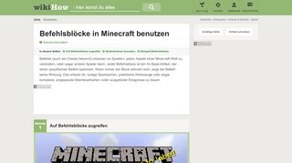 
                            9. Befehlsblöcke in Minecraft benutzen – wikiHow