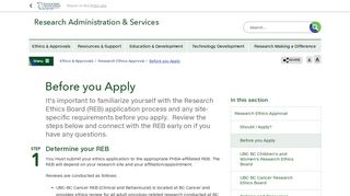 
                            8. Before you Apply - Provincial Health Services Authority