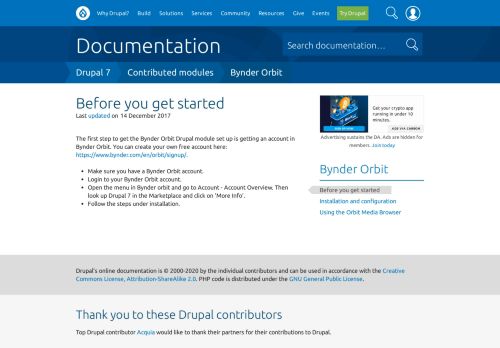 
                            11. Before you get started | Drupal 7 guide on Drupal.org
