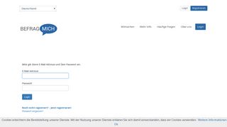 
                            1. BEFRAGMICH ® Login für Teilnehmer - BEFRAGMICH ® Umfragen