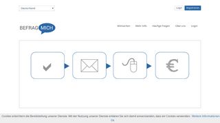 
                            2. BEFRAGMICH ® Umfragen - Meinung sagen & Geld verdienen mit ...