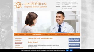 
                            1. Befunde – Diagnosezentrum Wien Gersthof – Diagnosticum Dr. Sochor
