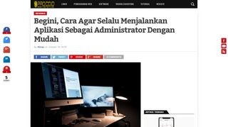 
                            9. Begini, Cara Agar Selalu Menjalankan Aplikasi Sebagai Administrator ...