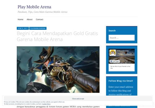 
                            10. Begini Cara Mendapatkan Gold Gratis Garena Mobile Arena – Play ...