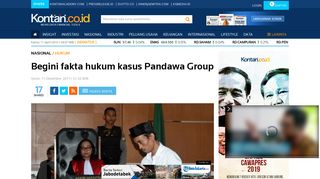 
                            12. Begini fakta hukum kasus Pandawa Group - KONTAN