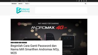 
                            7. Beginilah Cara Ganti Password dan Nama Mifi Smartfren Andromax ...