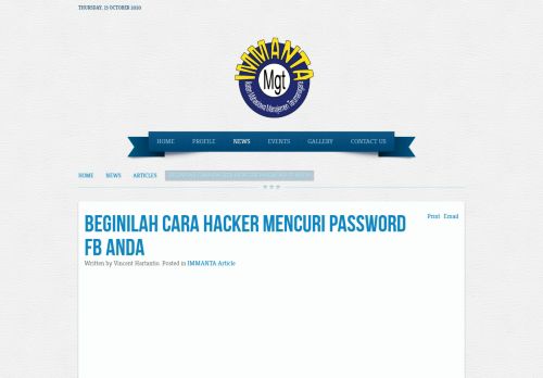 
                            7. Beginilah Cara Hacker Mencuri Password FB Anda - immanta