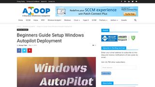 
                            12. Beginners Guide Setup Windows AutoPilot Deployment - Anoop C Nair