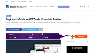 
                            6. Beginner's Guide to AVATrade Review 2019 - Is it a Scam or Safe?