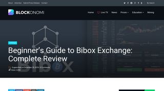 
                            8. Beginner's Guide to Bibox Exchange: Complete Review - Blockonomi