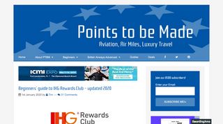 
                            11. Beginners' guide to IHG Rewards Club - updated 2019 - Points to be ...