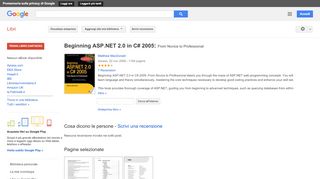 
                            7. Beginning ASP.NET 2.0 in C# 2005: From Novice to Professional