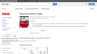 
                            7. Beginning JavaServer Pages