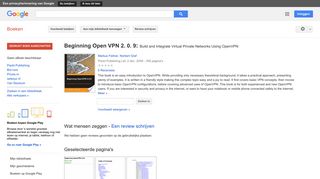 
                            12. Beginning Open VPN 2. 0. 9: Build and Integrate Virtual Private ...