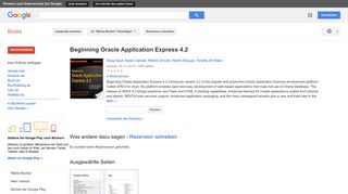 
                            8. Beginning Oracle Application Express 4.2