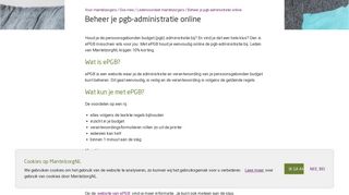 
                            8. Beheer je pgb-administratie online - MantelzorgNL