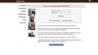 
                            1. Beheerwebsite van de Intratone-centrales