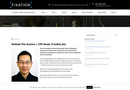 
                            11. Behind The Scenes | CPS Head, Frankie Jim | Fixation