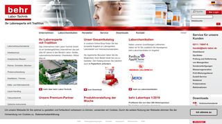 
                            3. behr Labor-Technik GmbH - Laborkatalog