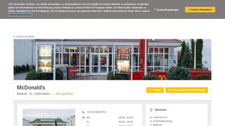 
                            9. BEI McDONALD'S BERLIN - McDonald's - Restaurant-Profil