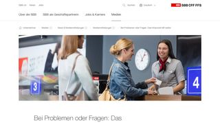 
                            2. Bei Problemen oder Fragen: Das Infoportal hilft weiter | SBB