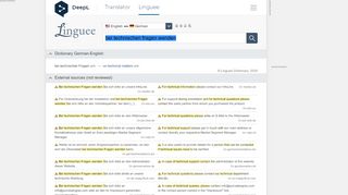 
                            12. bei technischen Fragen wenden - English translation – Linguee